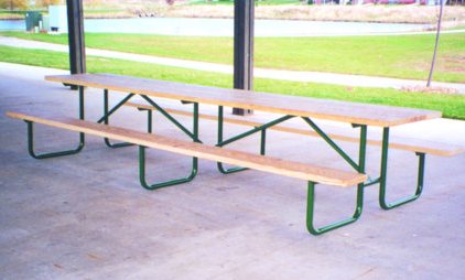 Heavy Duty Shelter Table - UNTREATED Lumber