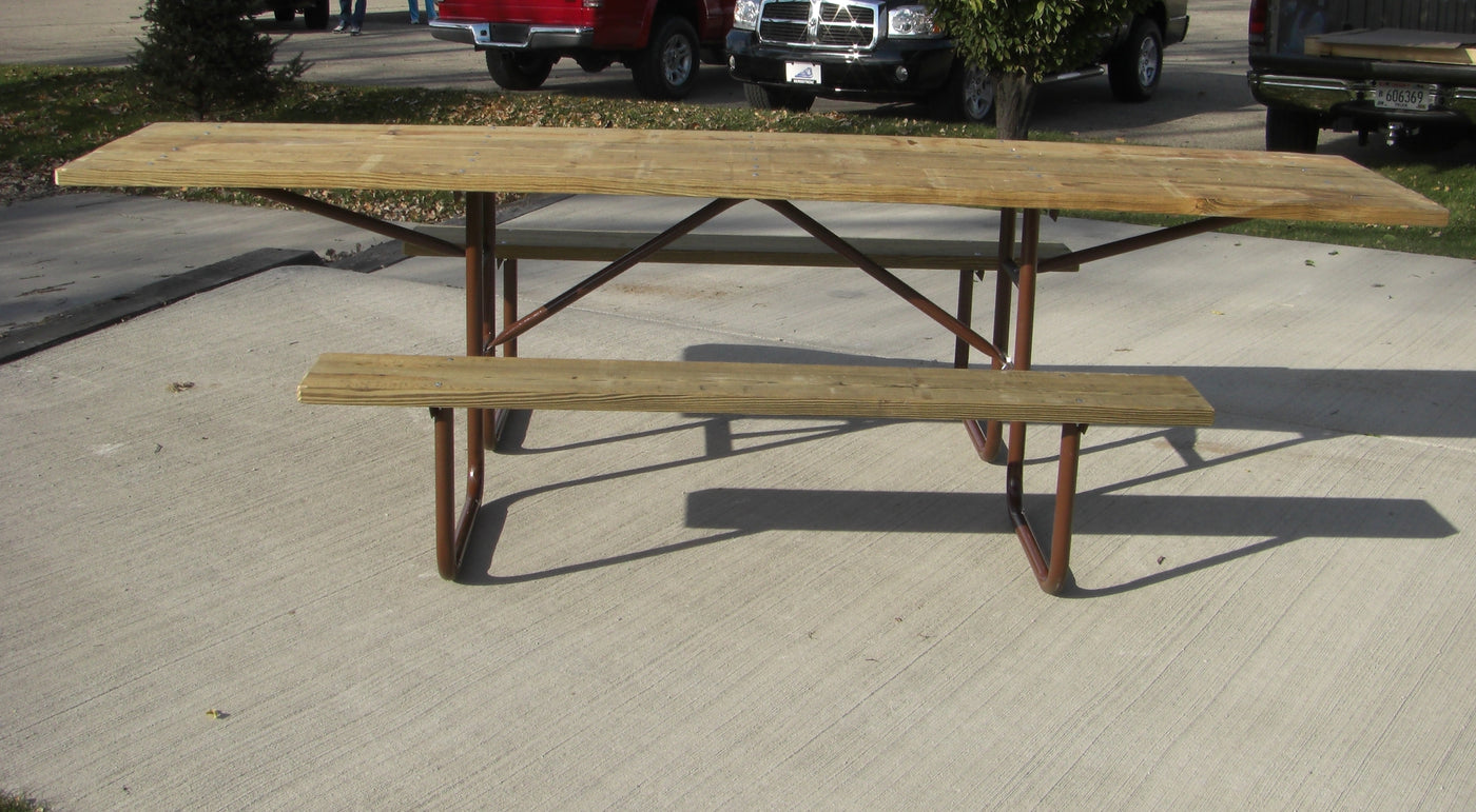 Wheelchair Heavy Duty Table - TREATED Lumber