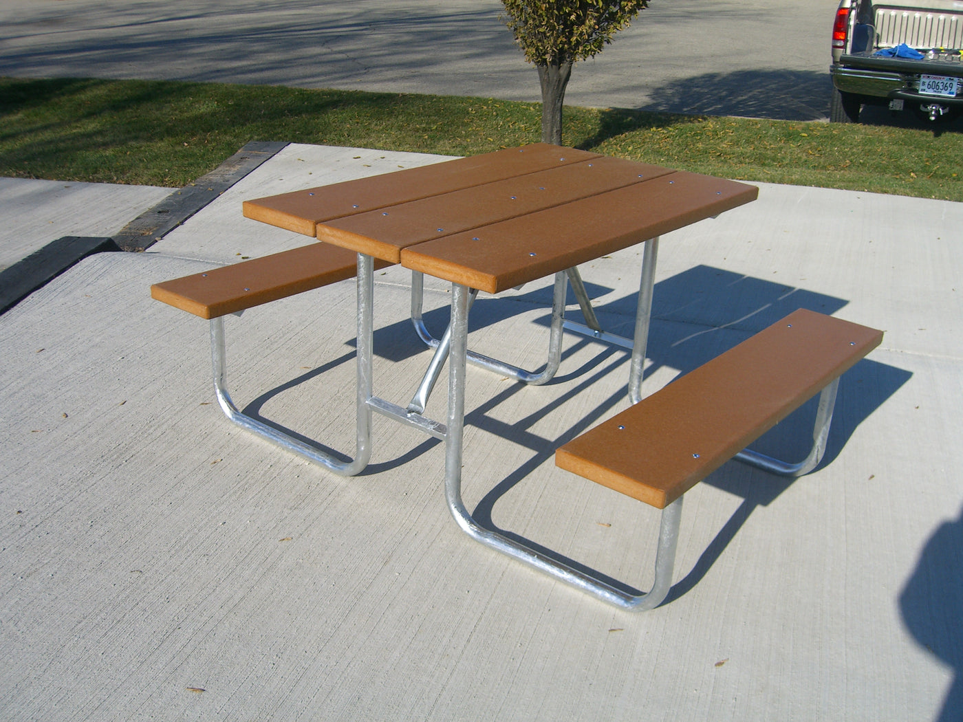 Traditional Picnic Table - RECYCLED PLASTIC Lumber