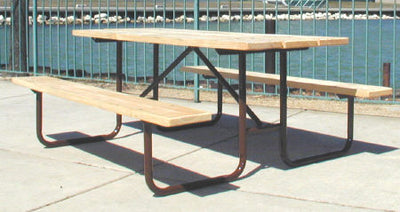 Traditional Picnic Table - UNTREATED Lumber